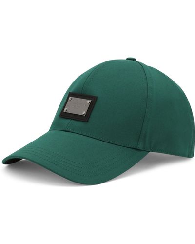 Dolce & Gabbana Logo Baseball Cap - Green
