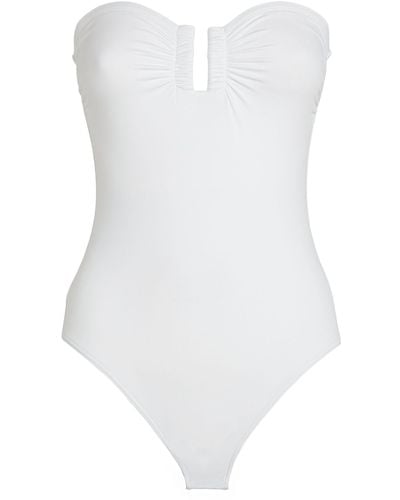 Eres Strapless Cassiopée Swimsuit - White