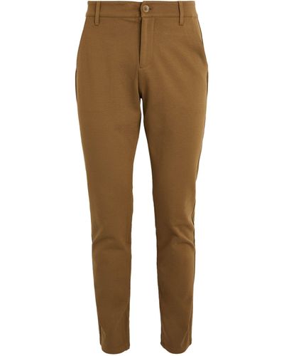 PAIGE Stafford Straight Trousers - Natural