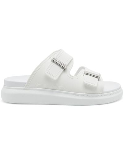 Alexander McQueen Platform Hybrid Sandals - White