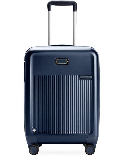 Briggs & Riley Carry-on Expandable Spinner Suitcase (53cm) - Blue