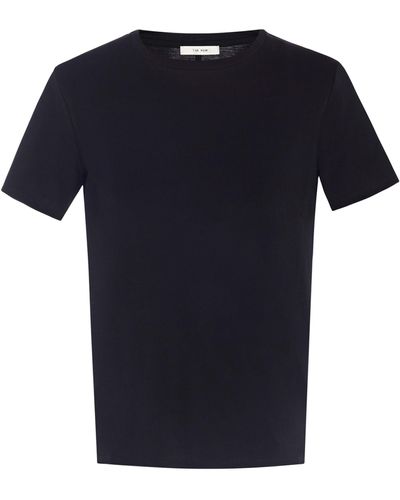 The Row Cotton Wesler T-shirt - Black
