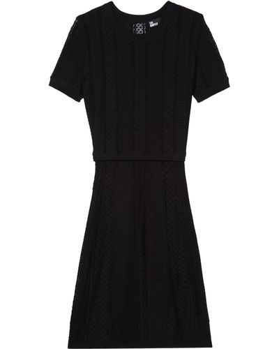 The Kooples Knitted Mini Dress - Black