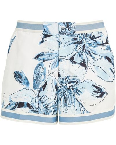 CHE Printed Baller Swim Shorts - Blue
