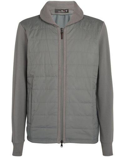 RLX Ralph Lauren Quilted Hybrid Jacket - Grey