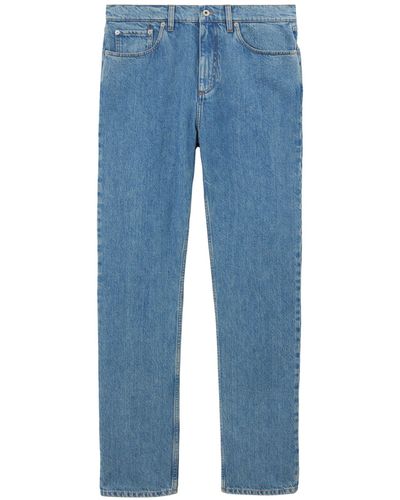 Burberry Straight Fit Jeans - Blue
