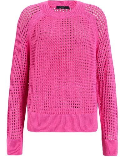 AllSaints Paloma Crew-neck Sweater - Pink