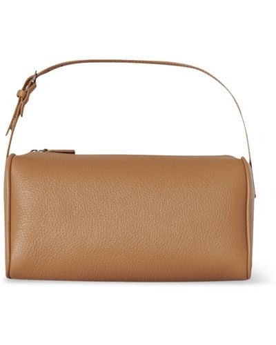 The Row Leather '90s Top-handle Bag - Brown