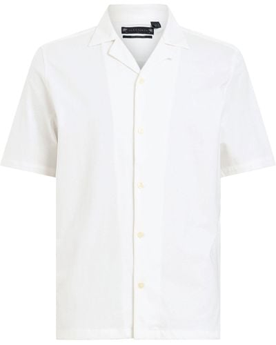 AllSaints Cotton Hudson Shirt - White