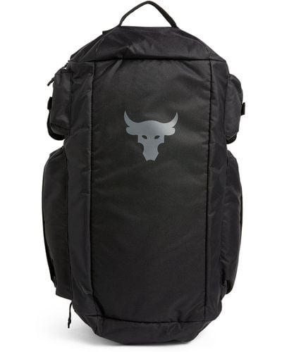 Under Armour Project Rock Duffle Backpack - Black
