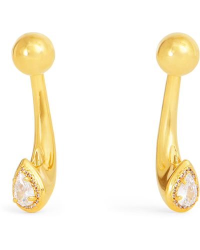 Zimmermann Gold-plated Radiant Earrings - Metallic