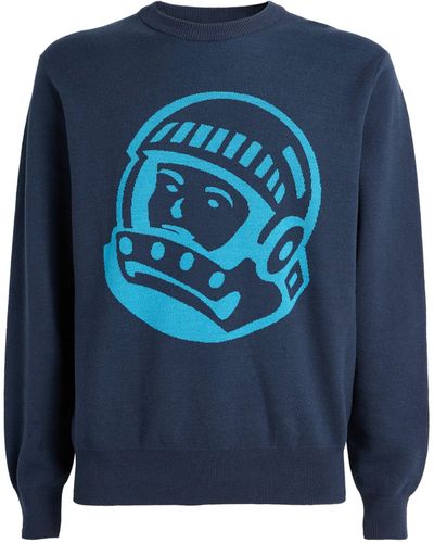 BBCICECREAM Cotton-wool Astro Logo Jumper - Blue