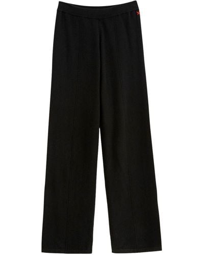 Chinti & Parker Wool-cashmere Pants - Black