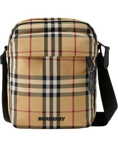 Burberry Freddie Check Crossbody Bag - Multicolour