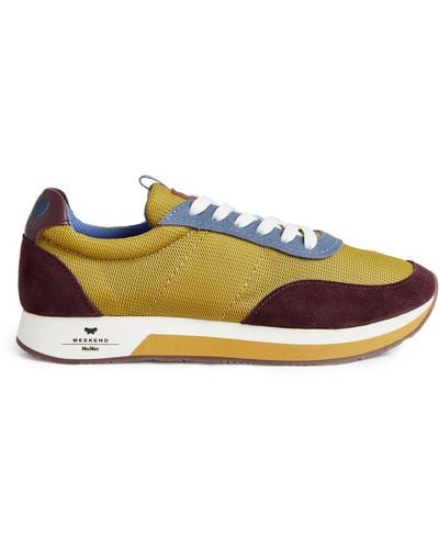 Weekend by Maxmara Technical Mesh Low-top Trainers - Yellow