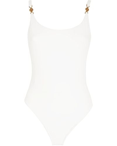 Versace Medusa Swimsuit - White