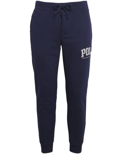 Polo Ralph Lauren Embroidered Logo Joggers - Blue