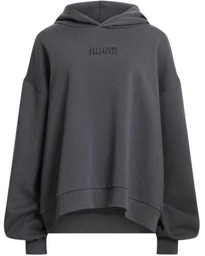 AllSaints Embroidered Rihan Hoodie - Gray