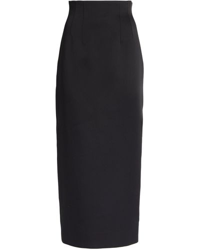 Khaite Loxley Maxi Skirt - Black