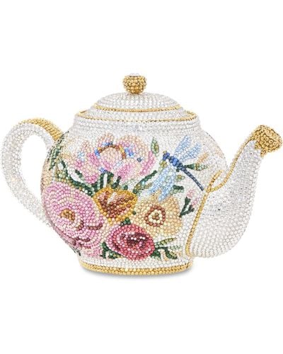 Judith Leiber Teapot Clutch Bag - Multicolour