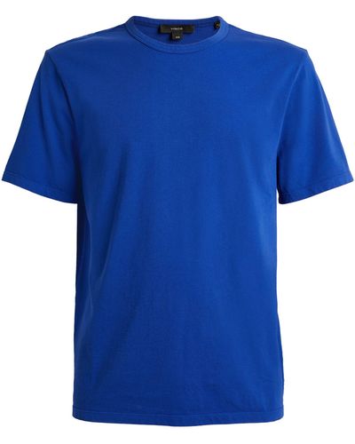 Vince Cotton T-shirt - Blue
