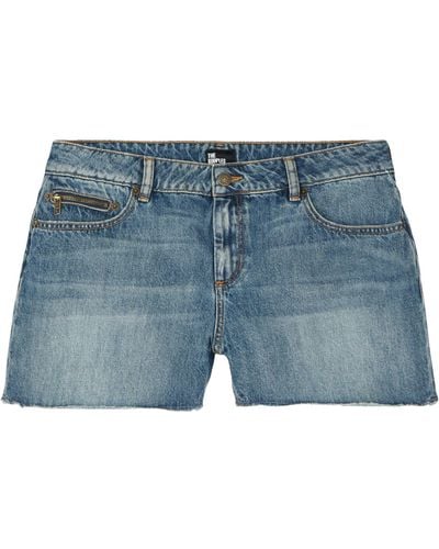 The Kooples Denim Shorts - Blue