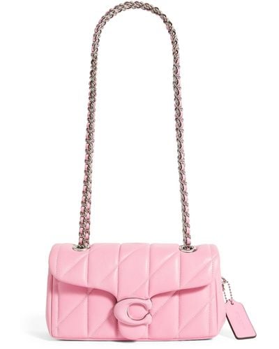 COACH Quilted Leather Tabby 20 Shoulder Bag - Pink