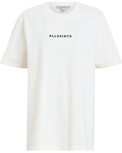 AllSaints Logo T-shirt - White
