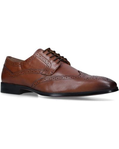KG by Kurt Geiger Leather Chester Brogues - Natural