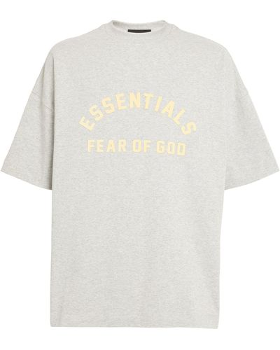 Fear Of God Cotton Logo T-shirt - White