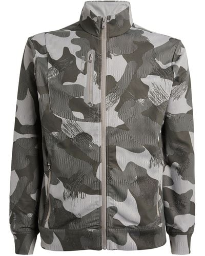 RLX Ralph Lauren Technical Camouflage Print Jacket - Gray