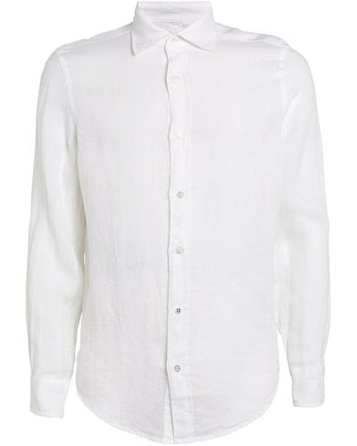 Jacob Cohen Linen Shirt - White