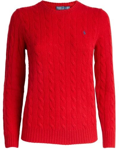 Polo Ralph Lauren Cable-knit Sweater - Red
