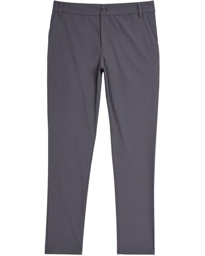 PAIGE Straight-fit Stafford Trousers - Blue