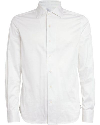 Corneliani Cotton Shirt - White