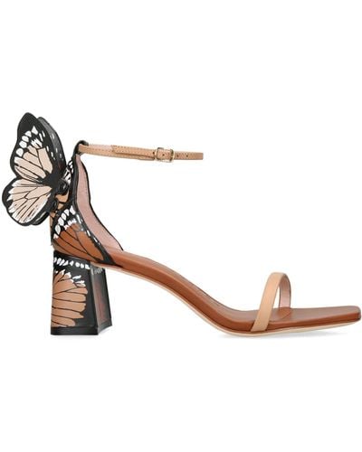 Sophia Webster Leather Butterfly Chiara Sandals 60 - Brown