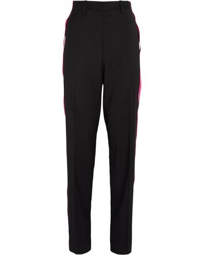 Helmut Lang Virgin Wool Seatbelt Tailored Pants - Black