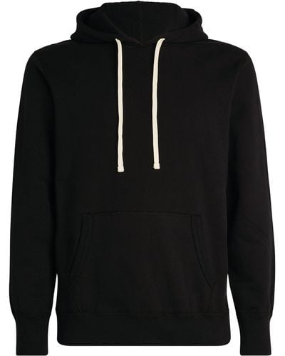 Reigning Champ Cotton Pullover Hoodie - Black