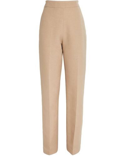 TOVE Ilaria Tailored Trousers - Natural