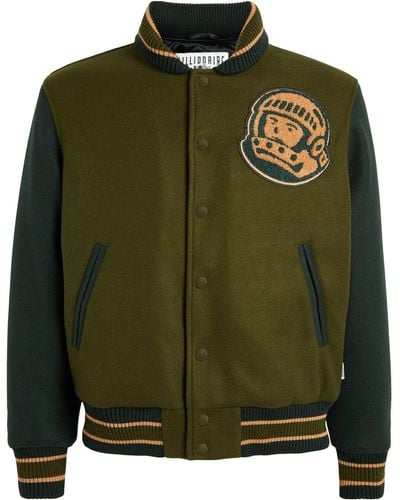 BBCICECREAM Astro Varsity Jacket - Green