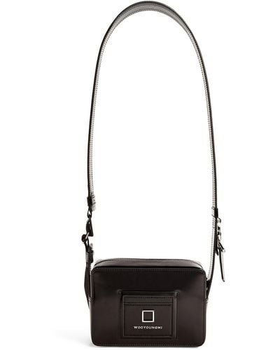 WOOYOUNGMI Leather Cross-body Bag - Black