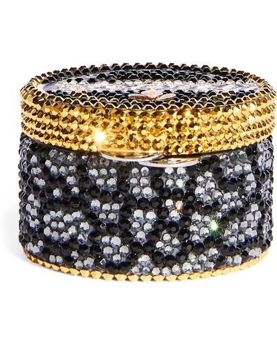 Judith Leiber Caviar Jar Miniature Pillbox - Metallic