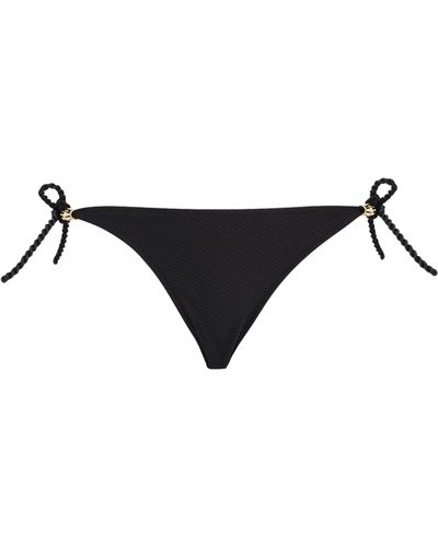 Heidi Klein Side-tie Bikini Bottoms - Black