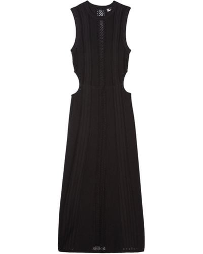The Kooples Knitted Maxi Dress - Black
