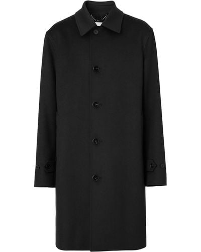 Burberry Cashmere Car Coat - Black