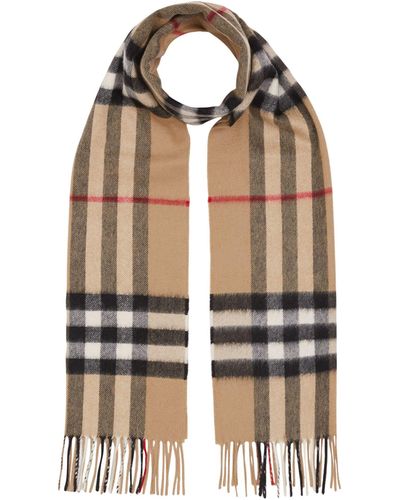 Burberry Classic Cashmere Scarf - Brown