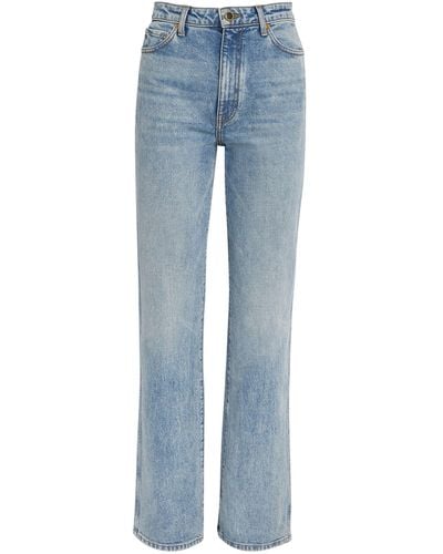 Khaite Danielle Straight Jeans - Blue