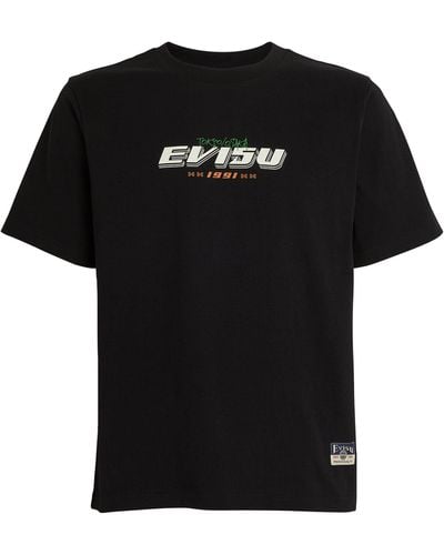 Evisu Hanafuda Daruma T-shirt - Black