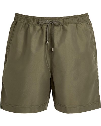 Sunspel Drawstring Swim Shorts - Green