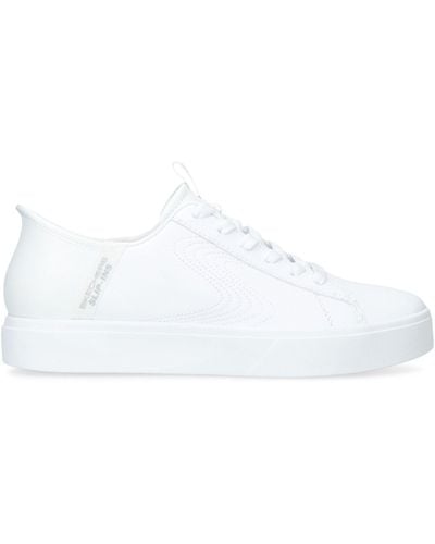 Skechers Leather Eden Lx Sneakers - White